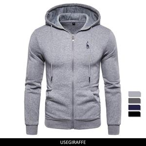 AIOPESON Men Fashion Heren Hoodies Spring Casual Hoodies Heren Tops Mode Slanke Rits Sport 100% Kleur Simple Heren Hoodies Katoen Hoge Kwaliteit