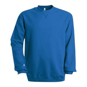 Kariban Heren effen sweatshirt met ronde hals