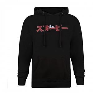 Peanuts Mens Japanse Logo Hoodie