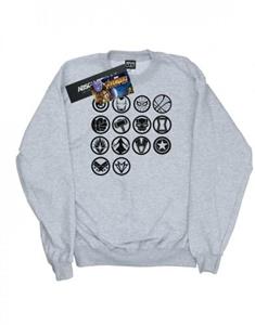 Marvel Heren Avengers Infinity War-iconen assembleren katoenen sweatshirt