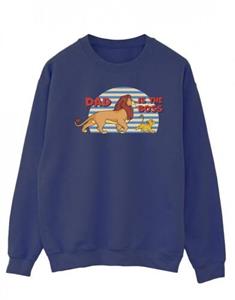 Disney Heren The Lion King Dad Boss Katoenen sweatshirt