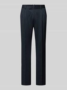 JOOP! Collection Regular fit pantalon met bandplooien en persplooien, model 'Bennet'