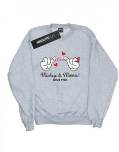 Disney jongens Mickey Mouse Love Hands Sweatshirt