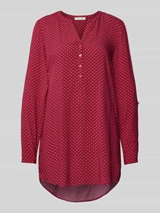 Christian Berg Woman Blouse met fijn all-over motief