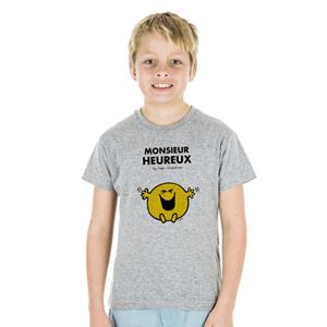 Monsieur Madame Kinder T-shirt Mijnheer HAPPY