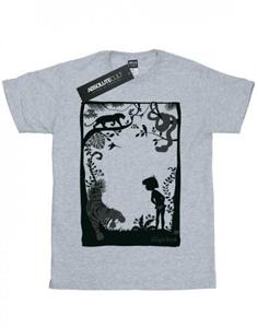 Disney jongens het jungleboek silhouet poster T-shirt