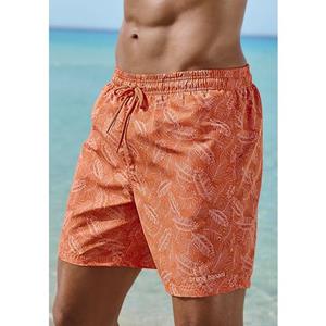 Bruno Banani Zwemshort met een bloemmotief