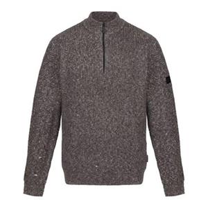 Regatta Heren Solomon Marl gebreid sweatshirt met ritssluiting