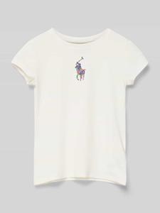 Polo Ralph Lauren Teens T-shirt met labelstitching