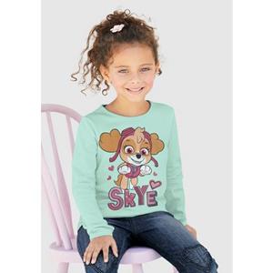 PAW PATROL Shirt met lange mouwen Skye Print met glitterdetails