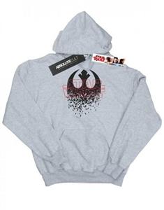 Star Wars Girls The Last Jedi Shattered Emblem-hoodie