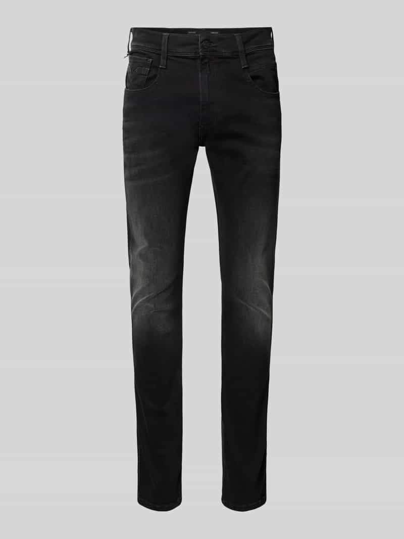 Replay Slim fit jeans in used-look, model 'ANBASS'