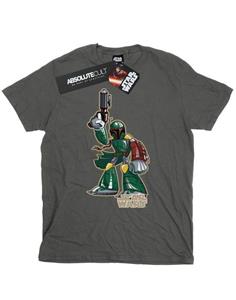 Star Wars meisjes Boba Fett karakter katoenen T-shirt