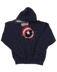 Marvel Boys Avengers Captain America Art Shield-hoodie