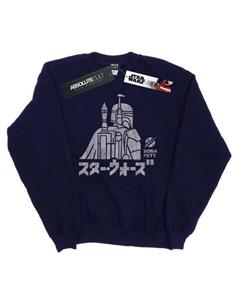 Star Wars jongens Kanji Boba Fett Sweatshirt