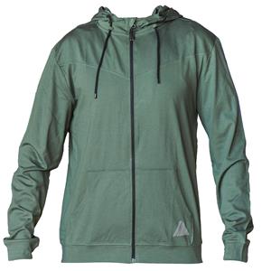 Joma Indoor Gym hoodie met rits, groen sweatshirt voor heren