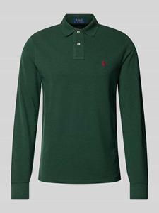 Polo Ralph Lauren Custom slim fit poloshirt met labelstitching