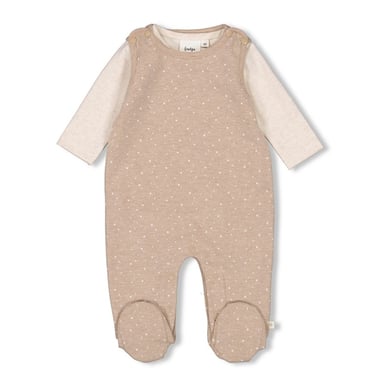 Feetje Magic 2-delige romper The is in You Taupe Melange