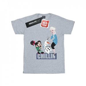 Disney jongens Wreck It Ralph Elsa en Vanellope T-shirt