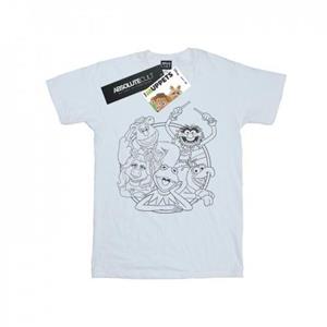 Disney Boys The Muppets Group Line Art T-shirt