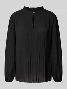 S.Oliver BLACK LABEL Blouseshirt met druppelvormige hals