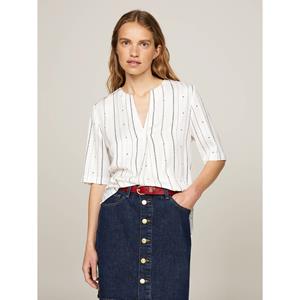 Tommy hilfiger Hemd met korte mouwen en V-hals