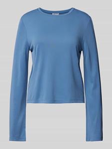 Jake*s Casual Longsleeve met ronde hals