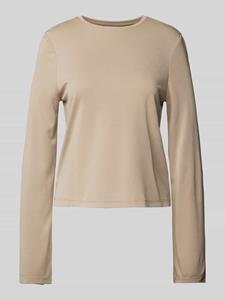 Jake*s Casual Longsleeve met ronde hals