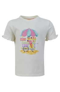 Someone Meisjes t-shirt connie-sg-02-d ecru