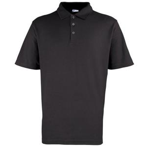 Premier zwaargewicht effen piqué poloshirt met studs voor heren