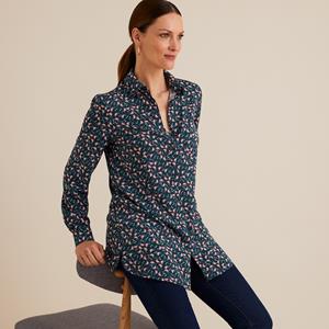 ANNE WEYBURN Blouse met bloemenprint en lange mouwen