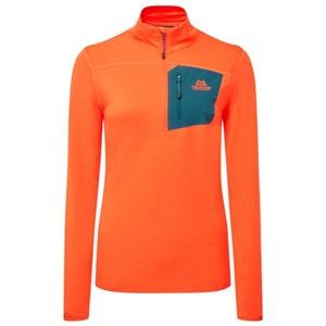 Mountain Equipment  Women's Lumiko Zip T - Fleecetrui, oranje