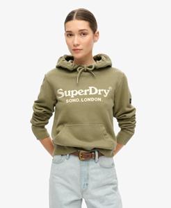 Superdry Vrouwen Metallic Venue Hoodie Groen