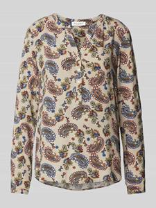 Christian Berg Woman Blouse van viscose met paisleymotief