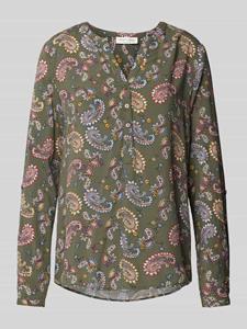 Christian Berg Woman Blouse van viscose met paisleymotief