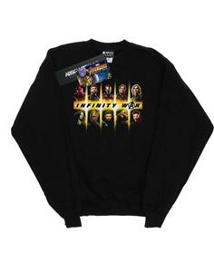 Marvel Heren Avengers Infinity War Team Lineup katoenen sweatshirt