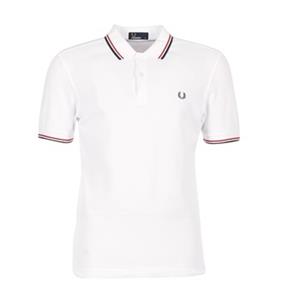 Fred Perry Polo Shirt Korte Mouw  SLIM FIT TWIN TIPPED