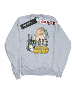 Star Wars jongens vintage montage sweatshirt