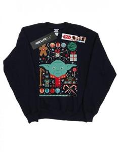 Star Wars jongens Yoda kerstsweater