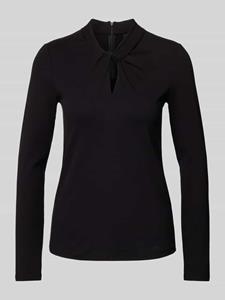 Marc Cain Shirt met lange mouwen en knoopdetail