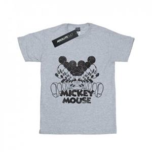 Disney jongens Mickey Mouse gespiegeld T-shirt