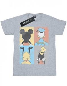 Disney Mickey Mouse T-shirt met vier ruggen voor jongens