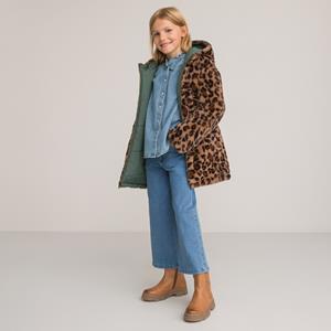 LA REDOUTE COLLECTIONS Omkeerbare, warme donsjas met kap