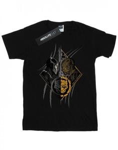 Marvel Girls Black Panther versus Killmonger katoenen T-shirt