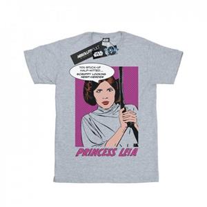 Star Wars meisjes prinses Leia popart katoenen T-shirt