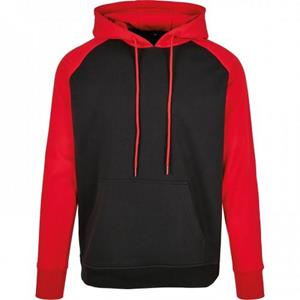 Build Your Brand Bouw uw merk Basic Raglan-hoodie voor heren