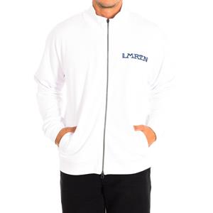 LA MARTINA TMF601-FP533 herenhoodie met rits