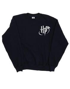 Harry Potter herenlogo katoenen sweatshirt met zak