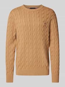 Tommy Hilfiger Gebreide pullover met kabelpatroon