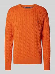 Tommy Hilfiger Gebreide pullover met kabelpatroon